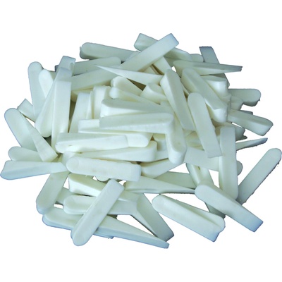 Klínek do glazury 23x4mm*100ks - VOREL Kliny dlaždicové plastové, malé, 100ks