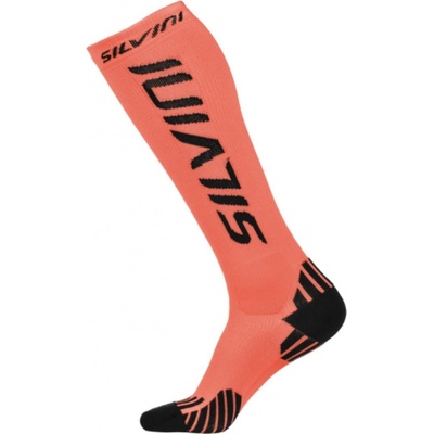 Silvini Kompresné ponožky Casalone UA562 oranžová