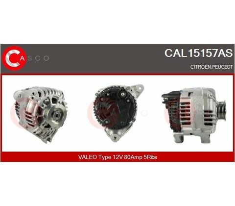 Alternátor CASCO CAL15157AS