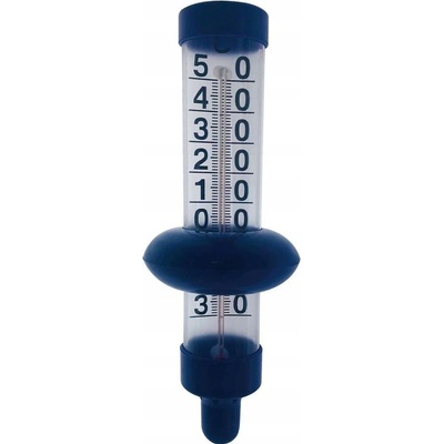 PWS Teploměr s plovákem 27cm modrý