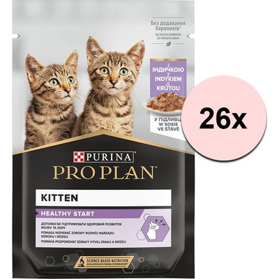 Pro Plan Kitten Healthy Start krůta 26 x 85 g