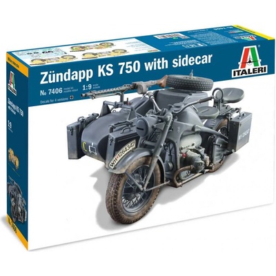 Italeri Zündapp KS 750 w/ Sidecar 1:9