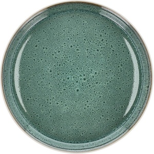 Bitz Бяла/зелена глинена чиния ø 27 cm Gastro White/Green - Bitz (37550)
