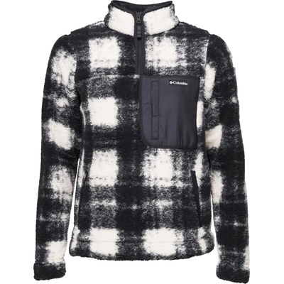 Columbia WEST BEND 1/4 ZIP II Černá Bílá