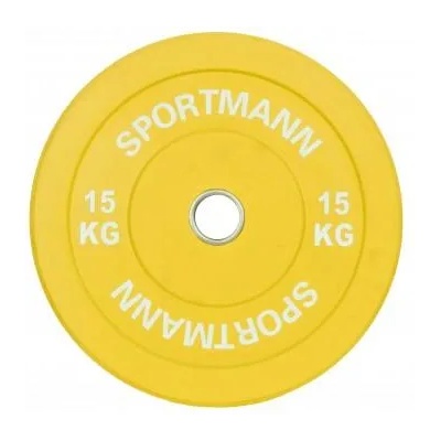 Sportmann 15 kg 51 mm yellow