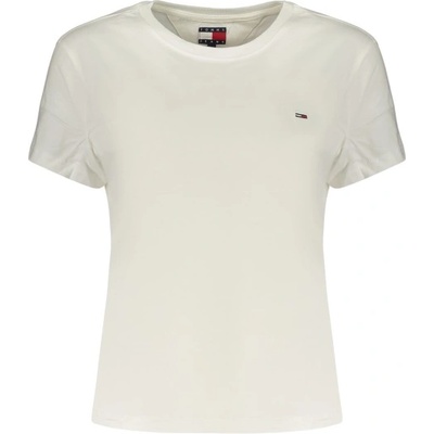 Tommy Hilfiger Тениска с къс ръкав за жени tommy hilfiger, Размер m, Цвят Бяло (dw0dw20459_biybl)