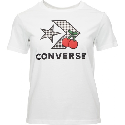 Converse Tričko Cherry Star Chevron 10026042 A01 Biela