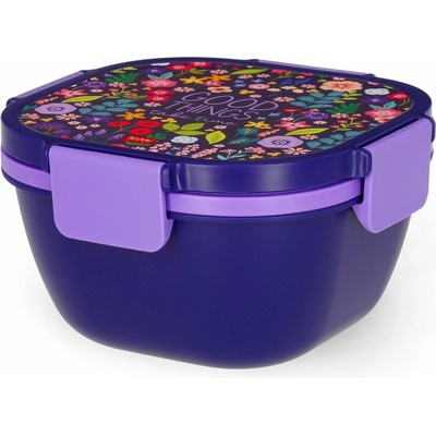 Legami Desiatový box 1700 ml Kvety uni
