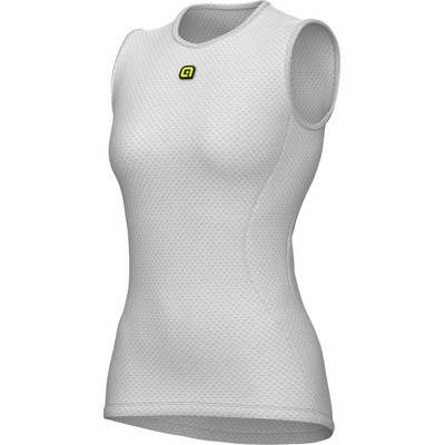 Alé Дамско горнище Alé Women's Velo Active Sleeveless Baselayer Cycling undershirt - White - размер XS (114-3476-0111)