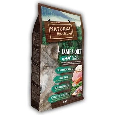 Natural Woodland 4 Tastes Diet 10 kg