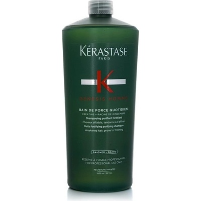 Kérastase Genesis Homme Daily Purifying Fortifying Shampoo 1000 ml