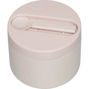 Design Letters Термокутия за обяд To Go с лъжица малка бежова 2 части (30101028PASTELBEIGE)