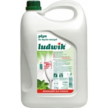 Ludwik Tekutý prostředek na mytí nádobí mátový 5 l