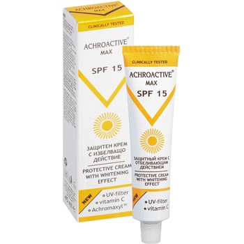 Achroactive Max Избелващ крем за лице, SPF15, 45 ml