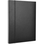 Office Products Briefcase with rubber band PP, A4/40, black