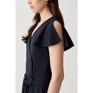 HUGO BOSS рокля със застъпен дизайн Datrena2 (50563833)