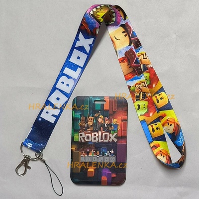 Šňůrka na krk 26273 s cedulkou na ID karty Roblox