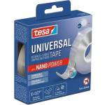 tesa Самозалепваща лента, двустранна, отстраняваща се, прозрачна, 30 mm x 3 m, TESA "Universal Nanotape" 55810-00004-00 (55810-00004-00)