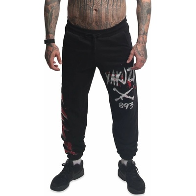 Pánské tepláky Gangsta Loose Joggers Černá