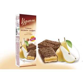 Karmela Бисквита сандвич Кармела круша