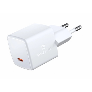 SWISSTEN Адаптер за зареждане Swissten GaN USB-C PD, 33W (2205510) (2205510)