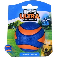 Chuck it! Ultra Squeaker Ball pískací Medium 6,5 cm