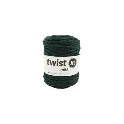 Šnůra Twist XL MILA 5mm - zelená láhvová