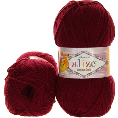 Alize Cotton Gold 57 vínová