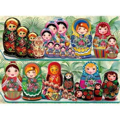 BlueBird Matryoshka Dolls 6000 dielov