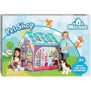 Micasa Детска палатка Micasa - Зоомагазин, 95 x 72 x 102 cm (419-22)
