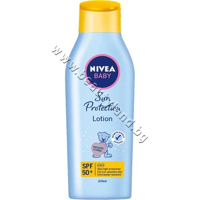 Nivea Лосион Nivea Baby Sun Protection Lotion SPF 50+, p/n NI-86277 - Бебешки водоустойчив слънцезащитен лосион (NI-86277)