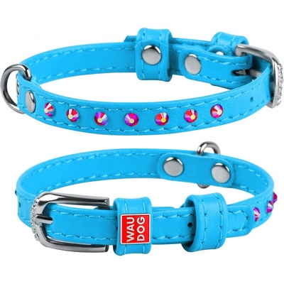 WAUDOG Obojok pre psa kožený dekoratívny COLLAR