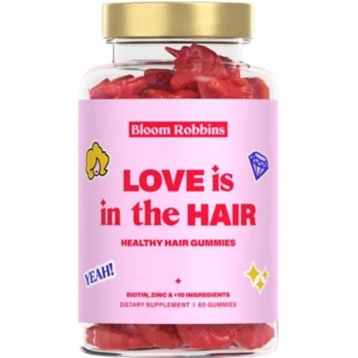 Bloom Robbins Love is in the Hair Healthy Hair Gummies 60 ks
