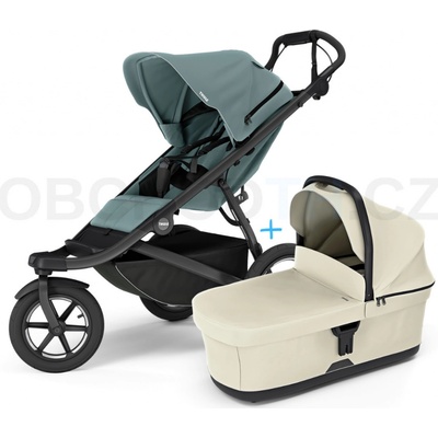 Thule Urban Glide 3 Mid blue 2024 + korba Soft beige
