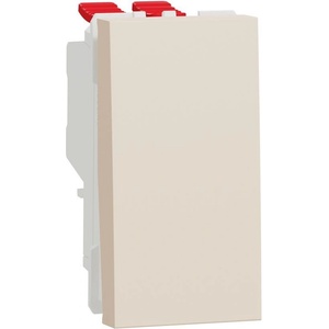 Schneider Electric SE Кръстат ключ 1 мод. цвят Крем Unica - NU310544 (NU310544)