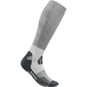 Bauerfeind Sports Дамски чорапи за бягане Bauerfeind Sports Women's Trail Run Compression Socks Running socks - Graphite Grey - размер 35-38 (201-8092-0317)