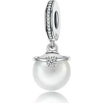 P&J Jewellery Stříbrný visací přívěsek Perla oceánu #SB26