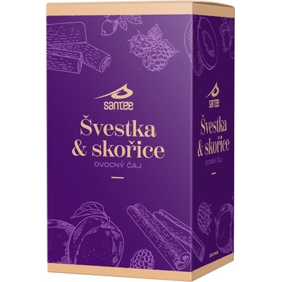 Pauwex Santée Švestka & skořice 20 x 2 g