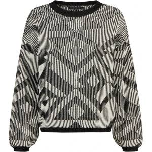 IRIEDAILY Дамски пуловер Iriedaily Women's Ribby Knit Jumper - Black / White (117-3861-0112)