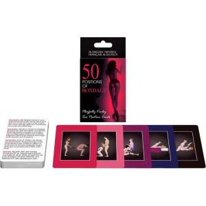  Игра с карти за двойки, включва 50 БДСМ позиции - Bondage Cards (D-202622)