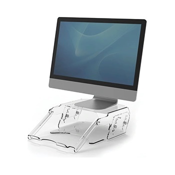 Image 1 of Fellowes Стойка за монитор Fellowes Clarit, максимално тегло 15 kg (2075190147)