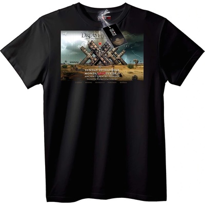 NOONEBRAND Тениска Dream Theater 40-годишнина Турне - XS, Black