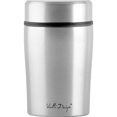 Vialli Design Termoska na jídlo stříbrná FUORI 500 ml