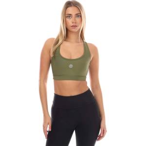 Skins Series-3 Active Bra - Khaki