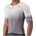 Castelli Мъжка фланелка с къс ръкав за колоездене Castelli UPF Jersey Cycling jersey - Silver Grey (056-3448-0214)