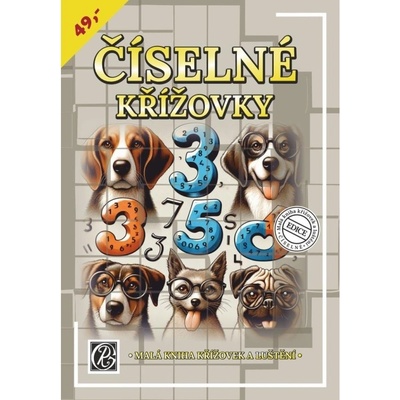 Číselné křížovky - Malá kniha křížovek a luštění Glos - levné knihy