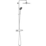 GROHE Vitalio Joy - Душ комплект 260 със стенен термостат и етажерка, хром 26403002 (26403002)