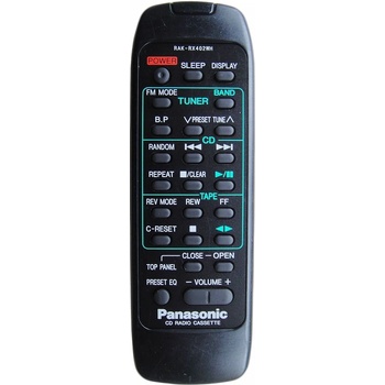 GENERAL PANASONIC RAK-RX402WH - съвместимо дистанционно управление на марката General (RAK-RX402WH)