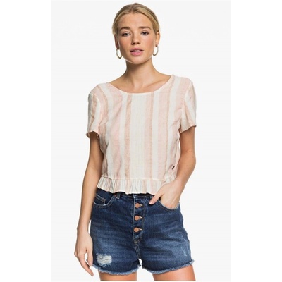 ROXY košela Ghost Away Stripe Ivory Cream Nam Nam Stripes (TFM3)