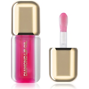 Dermacol Diamond Lip Oil тониращо олио за устни с увеличаващ ефект цвят 05 Rose Flame 4ml